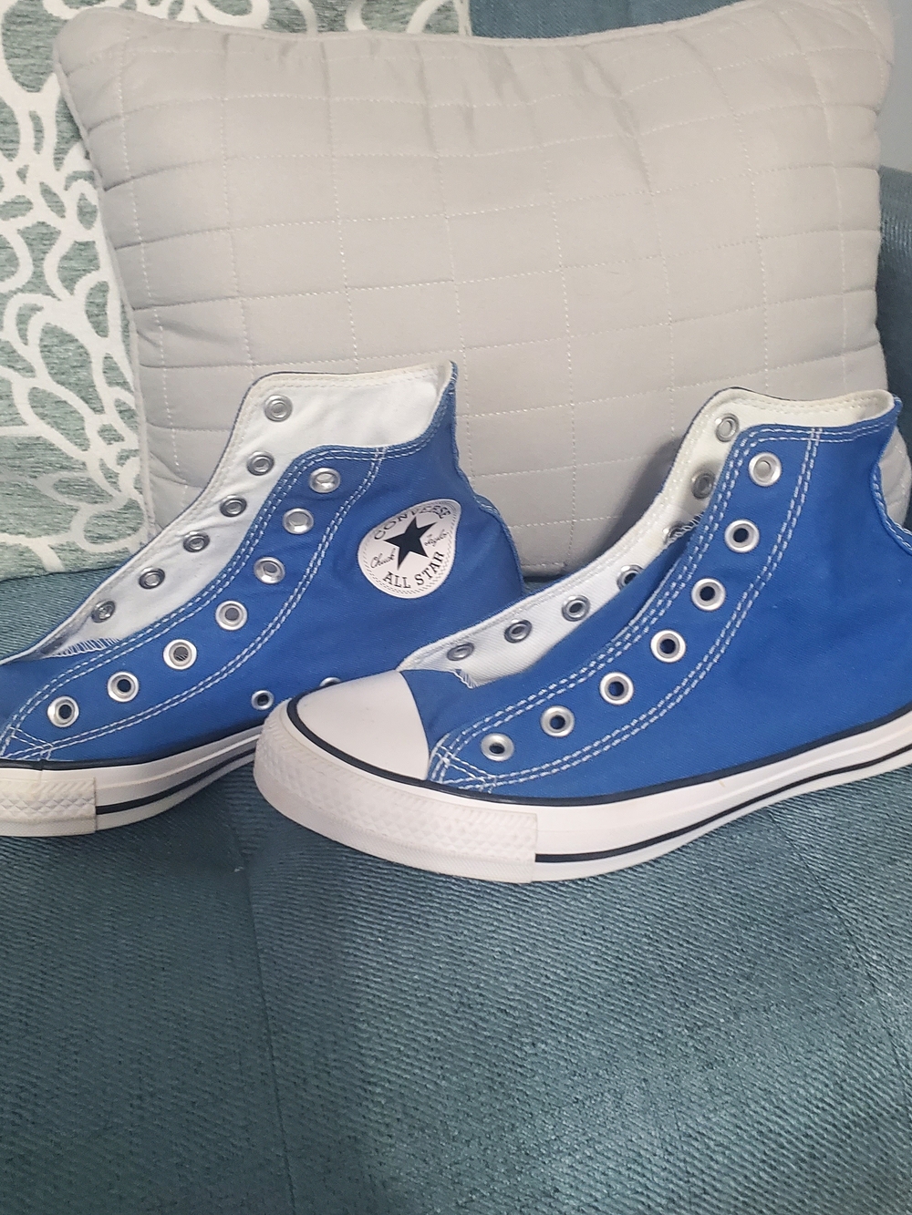 Converse Blue High-Top Chuck Taylor All Star Sneakers